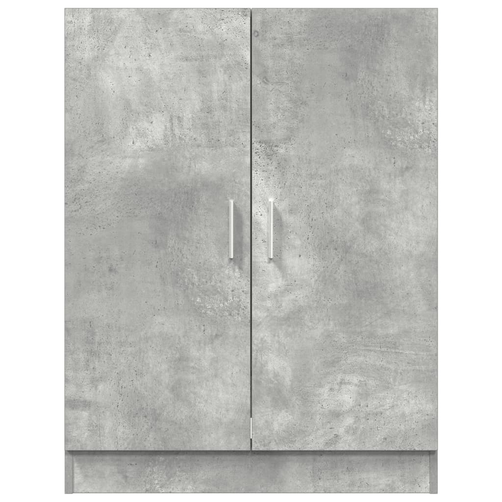 vidaXL Meuble pour machine à laver Gris béton 70,5x71,5x91,5 cm