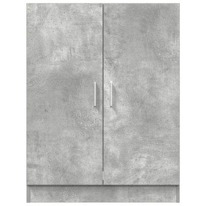 vidaXL Meuble pour machine à laver Gris béton 70,5x71,5x91,5 cm