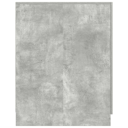 vidaXL Meuble pour machine à laver Gris béton 70,5x71,5x91,5 cm