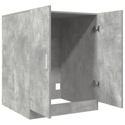 vidaXL Meuble pour machine à laver Gris béton 70,5x71,5x91,5 cm