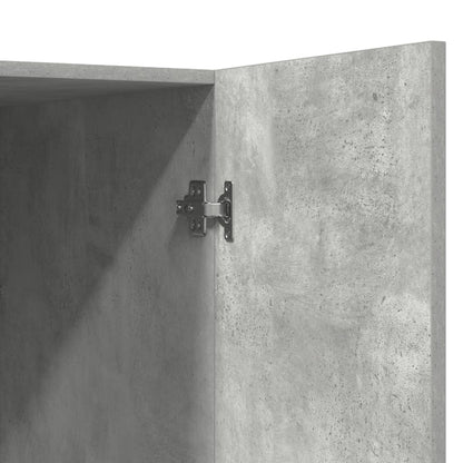 vidaXL Meuble pour machine à laver Gris béton 70,5x71,5x91,5 cm