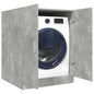 vidaXL Meuble pour machine à laver Gris béton 70,5x71,5x91,5 cm
