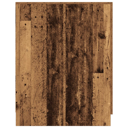 vidaXL Meuble pour machine à laver vieux bois 70,5x71,5x91,5 cm
