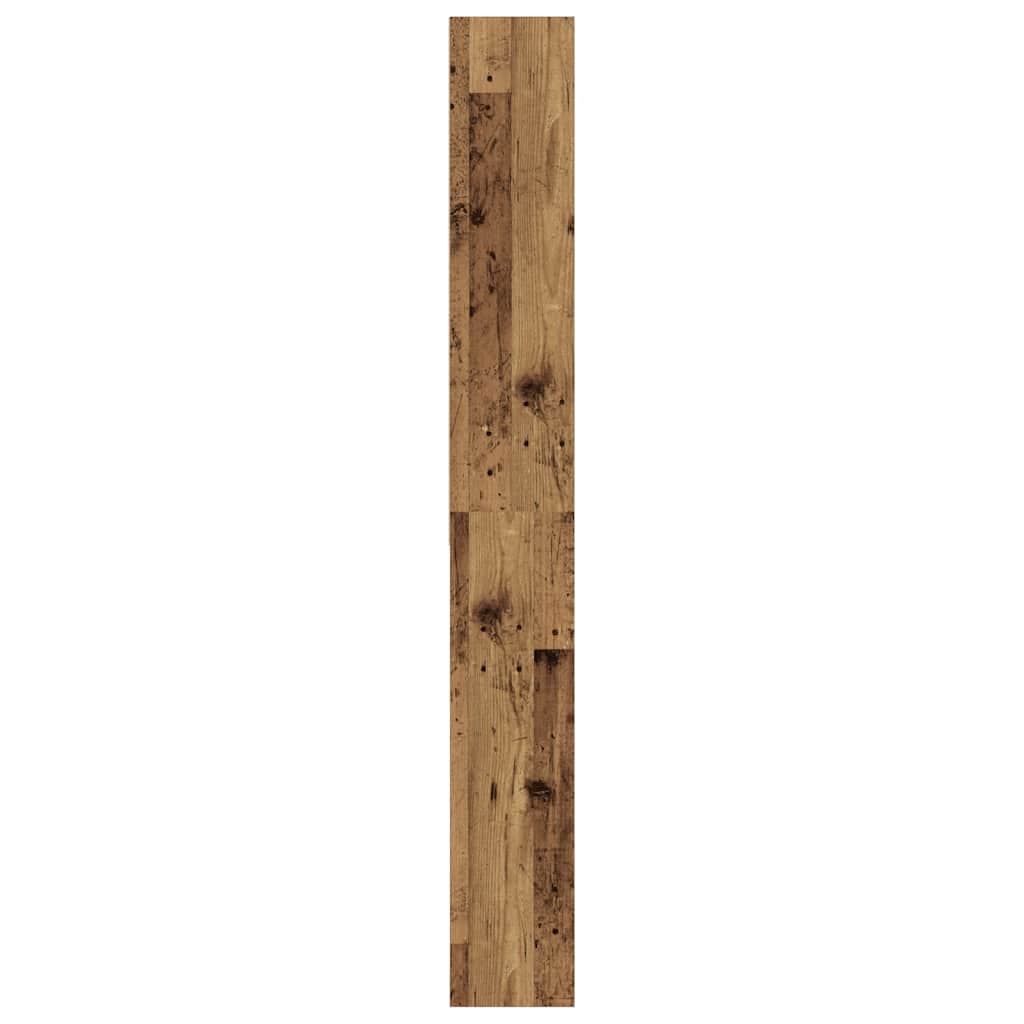 vidaXL Meuble pour machine à laver vieux bois 64x24x190 cm