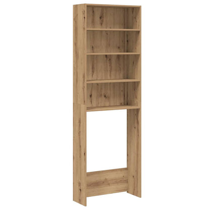 vidaXL Meuble pour machine à laver chêne artisanal 64x24x190 cm