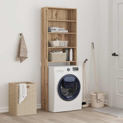 vidaXL Meuble pour machine à laver chêne artisanal 64x24x190 cm