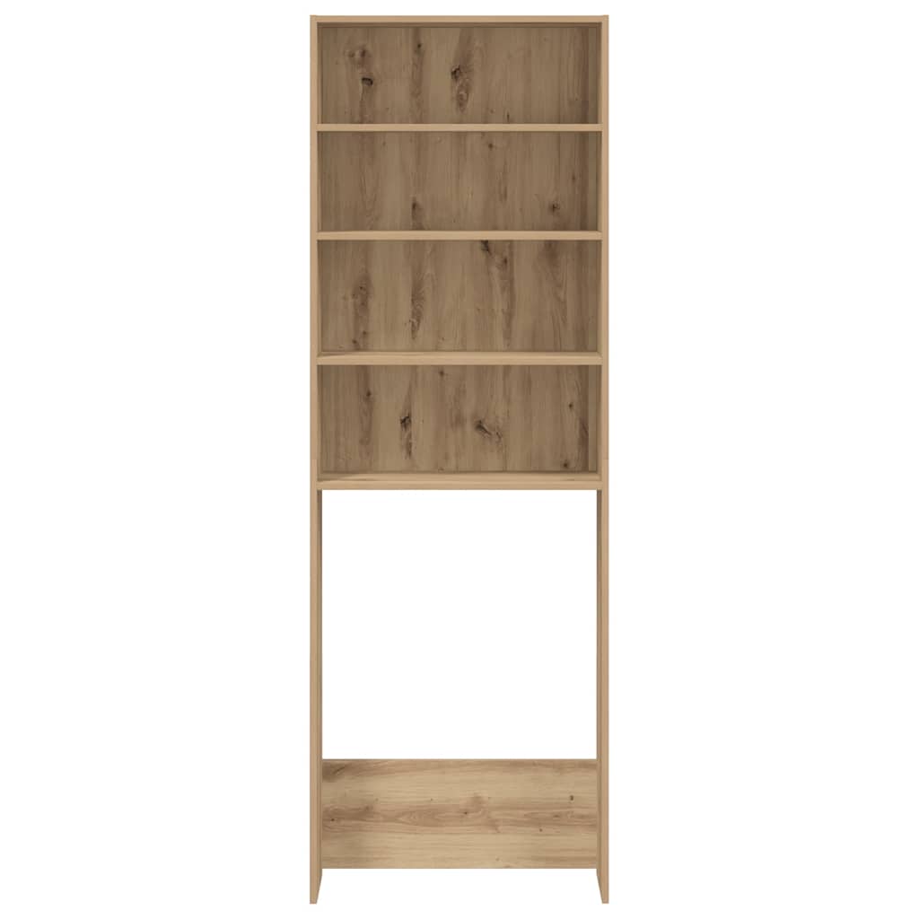 vidaXL Meuble pour machine à laver chêne artisanal 64x24x190 cm