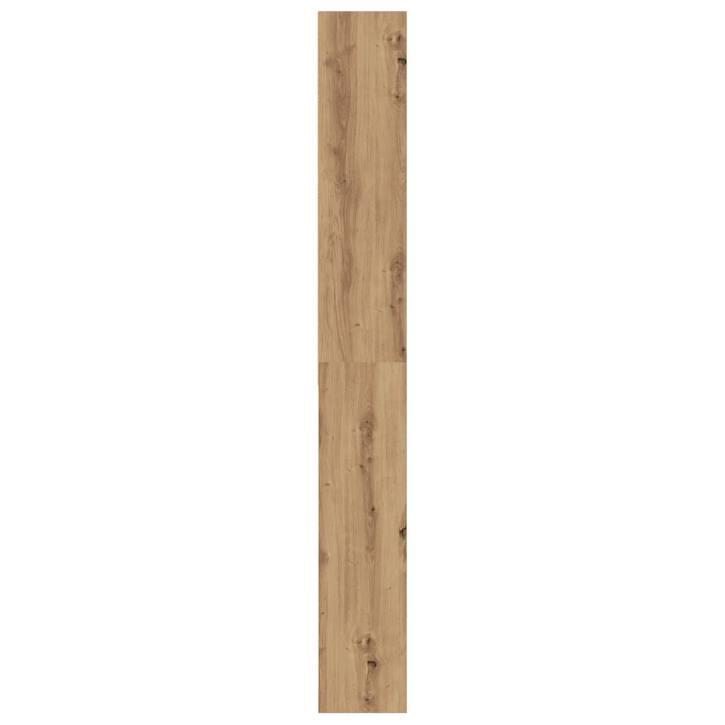 vidaXL Meuble pour machine à laver chêne artisanal 64x24x190 cm