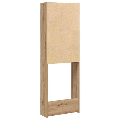 vidaXL Meuble pour machine à laver chêne artisanal 64x24x190 cm