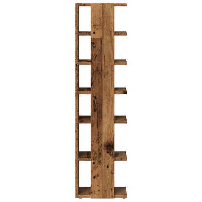 vidaXL Armoires à chaussures 2 pcs vieux bois bois d'ingénierie
