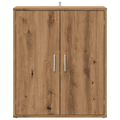 vidaXL Armoire à chaussures chêne artisanal bois d'ingénierie