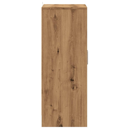 vidaXL Armoire à chaussures chêne artisanal bois d'ingénierie