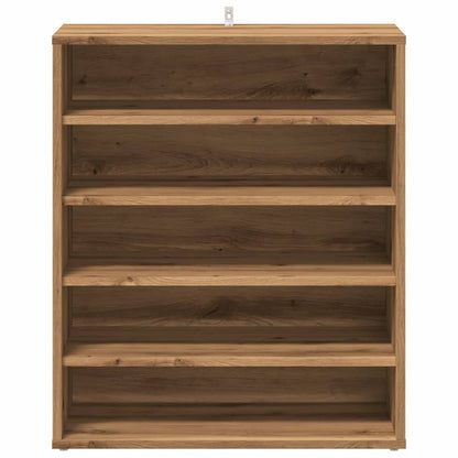 vidaXL Armoire à chaussures chêne artisanal bois d'ingénierie