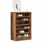 vidaXL Armoire à chaussures vieux bois 60x35x92 cm bois d'ingénierie