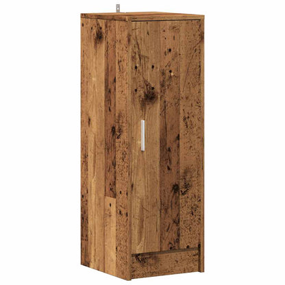 vidaXL Armoire à chaussures vieux bois 32x35x92 cm bois d'ingénierie