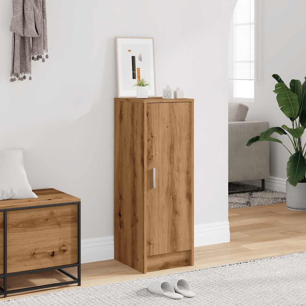vidaXL Armoire à chaussures chêne artisanal 32x35x92cm bois ingénierie