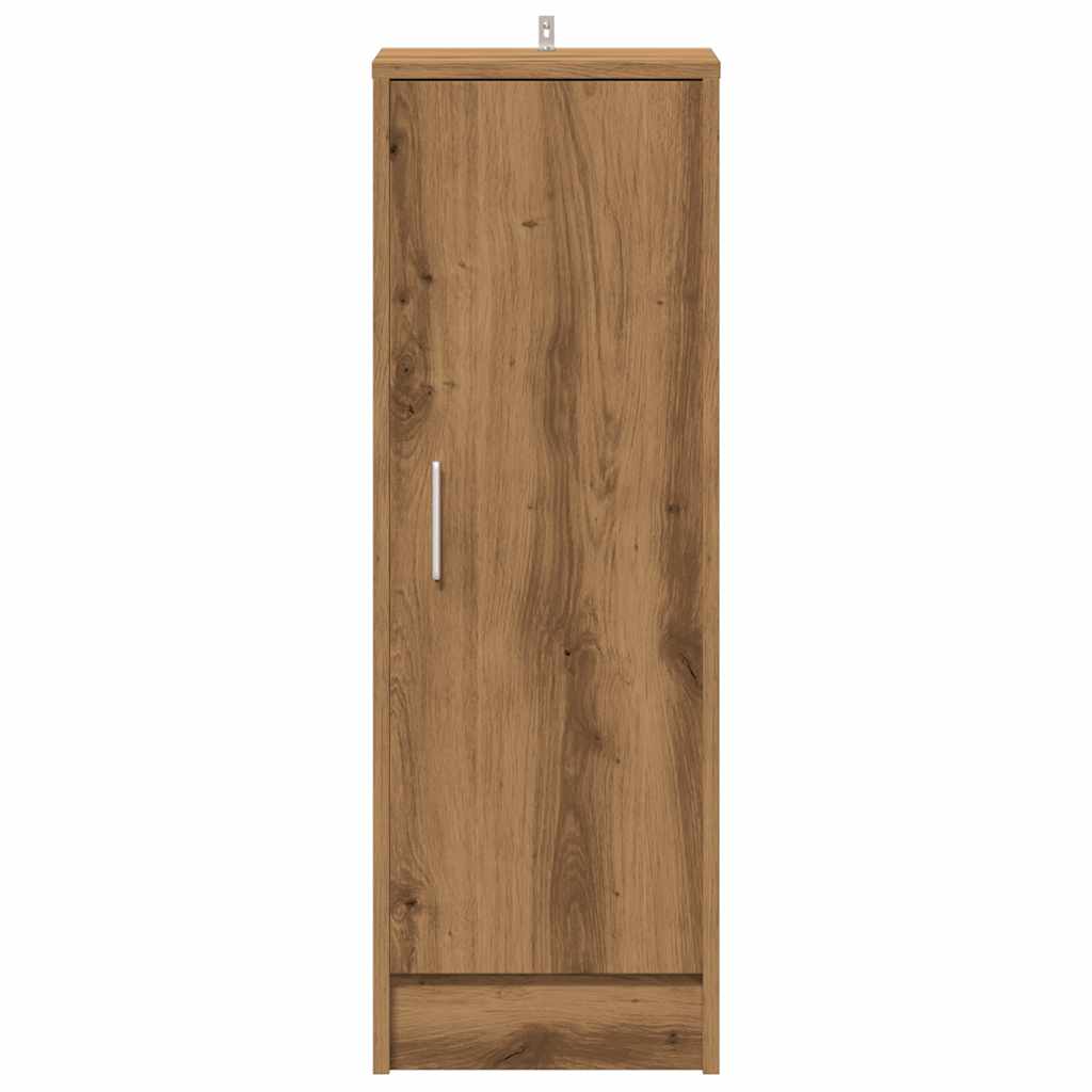 vidaXL Armoire à chaussures chêne artisanal 32x35x92cm bois ingénierie