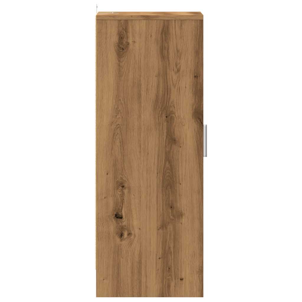 vidaXL Armoire à chaussures chêne artisanal 32x35x92cm bois ingénierie