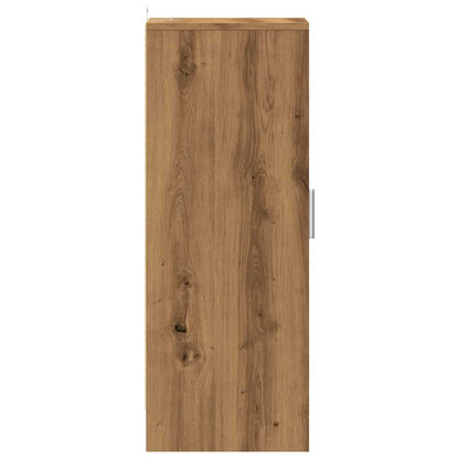 vidaXL Armoire à chaussures chêne artisanal 32x35x92cm bois ingénierie
