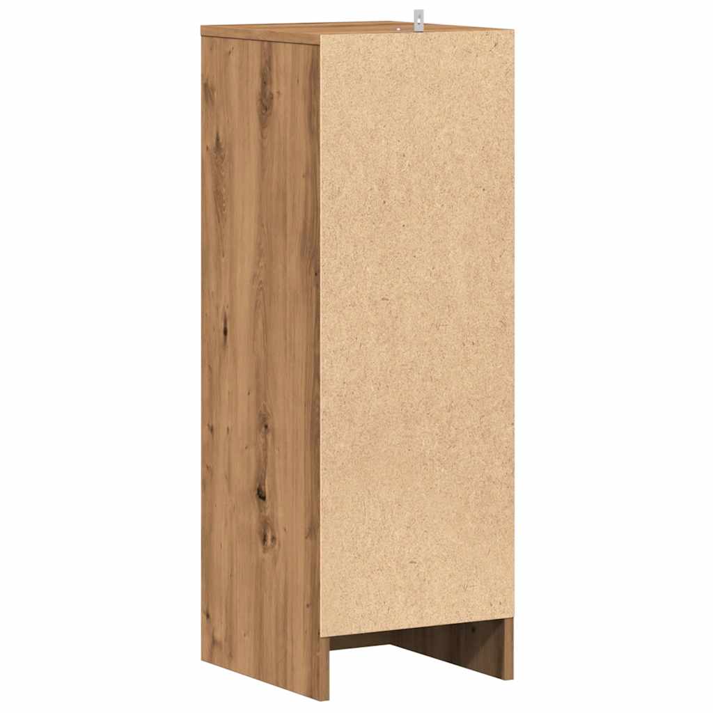 vidaXL Armoire à chaussures chêne artisanal 32x35x92cm bois ingénierie