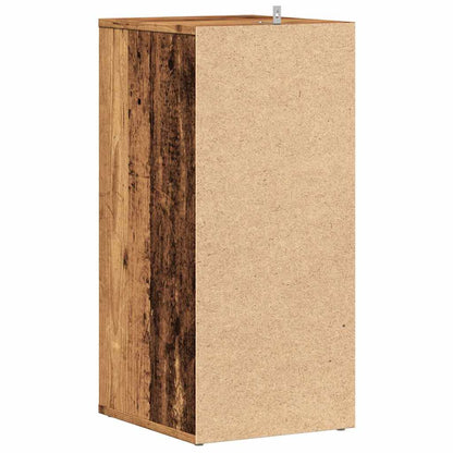 vidaXL Armoire à chaussures vieux bois 32x35x70 cm bois d'ingénierie