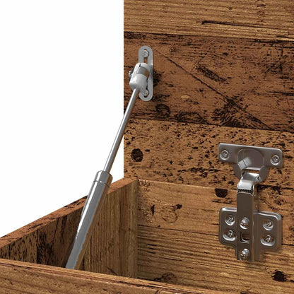 vidaXL Banc à chaussures vieux bois 80x30x45 cm bois d'ingénierie