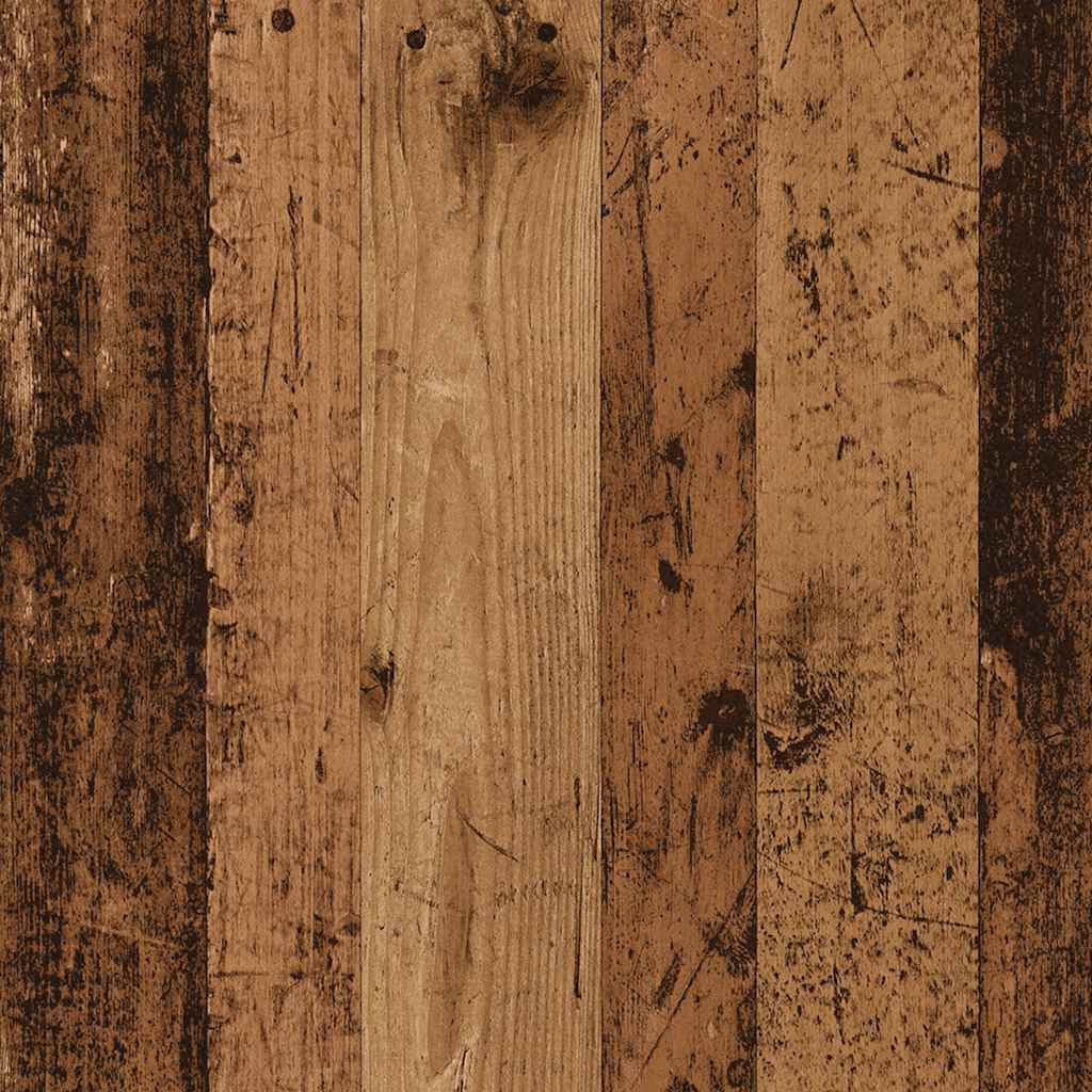 vidaXL Banc à chaussures vieux bois 80x30x45 cm bois d'ingénierie