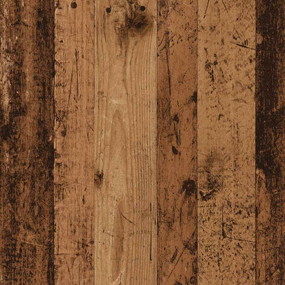 vidaXL Jardinière vieux bois 40x40x40 cm bois d'ingénierie