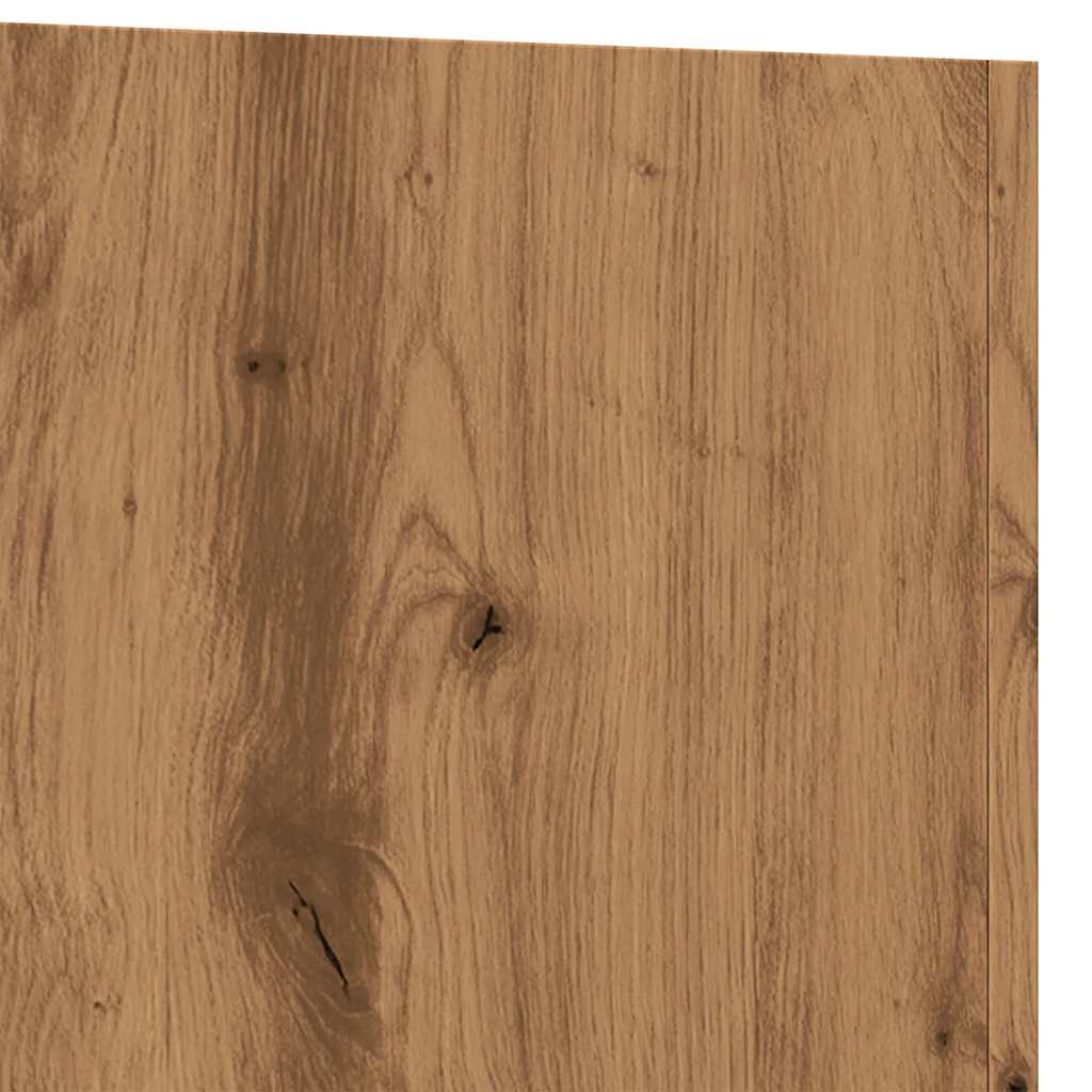 vidaXL Jardinière chêne artisanal 40x40x40 cm bois d'ingénierie