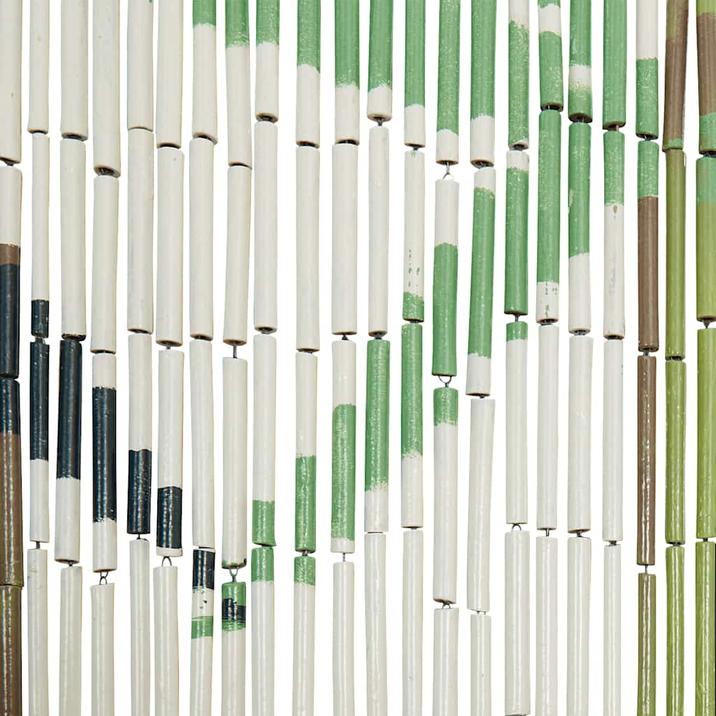 VidaXL Rideau anti-insectes imprimé en bambou 90 x 220 cm