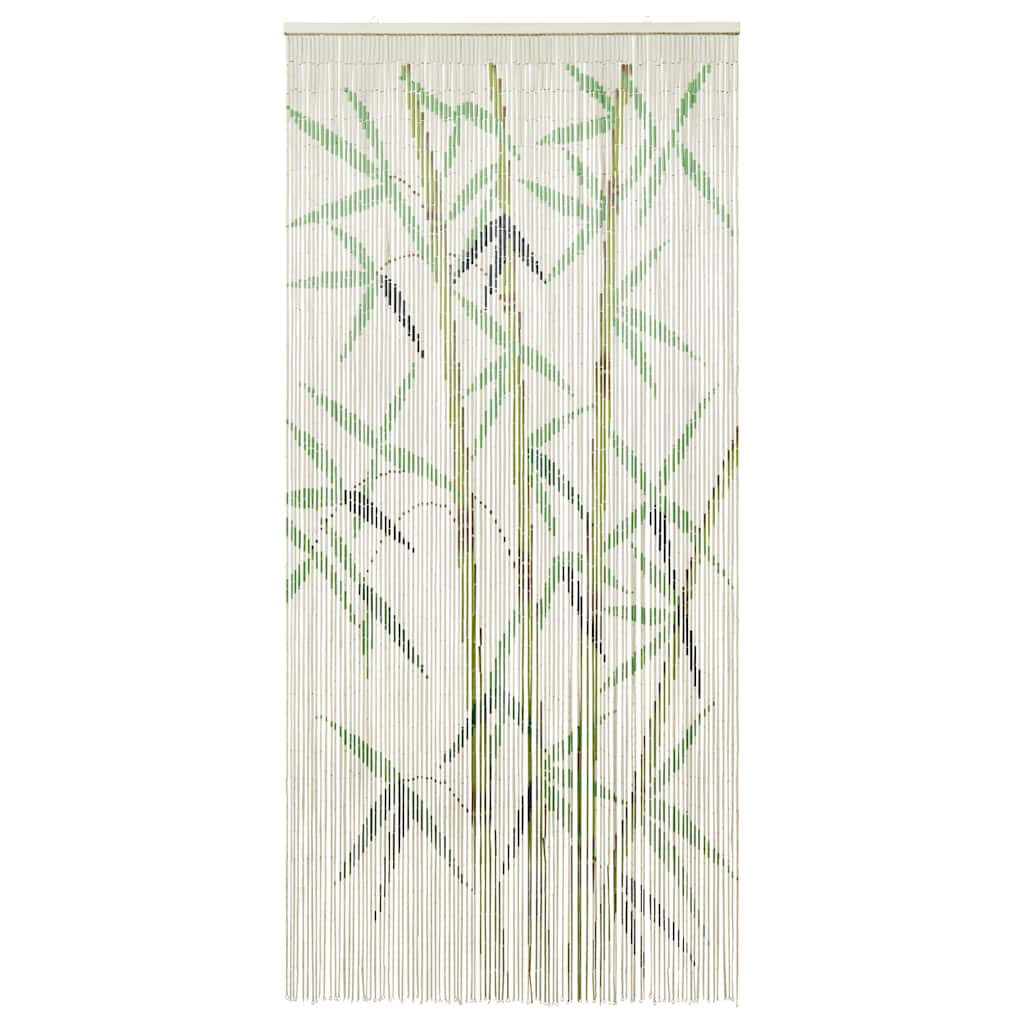 VidaXL Rideau anti-insectes imprimé bambou 100x200 cm