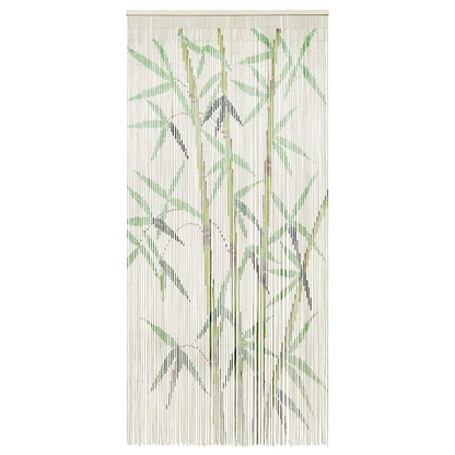 VidaXL Rideau anti-insectes imprimé bambou 100x200 cm