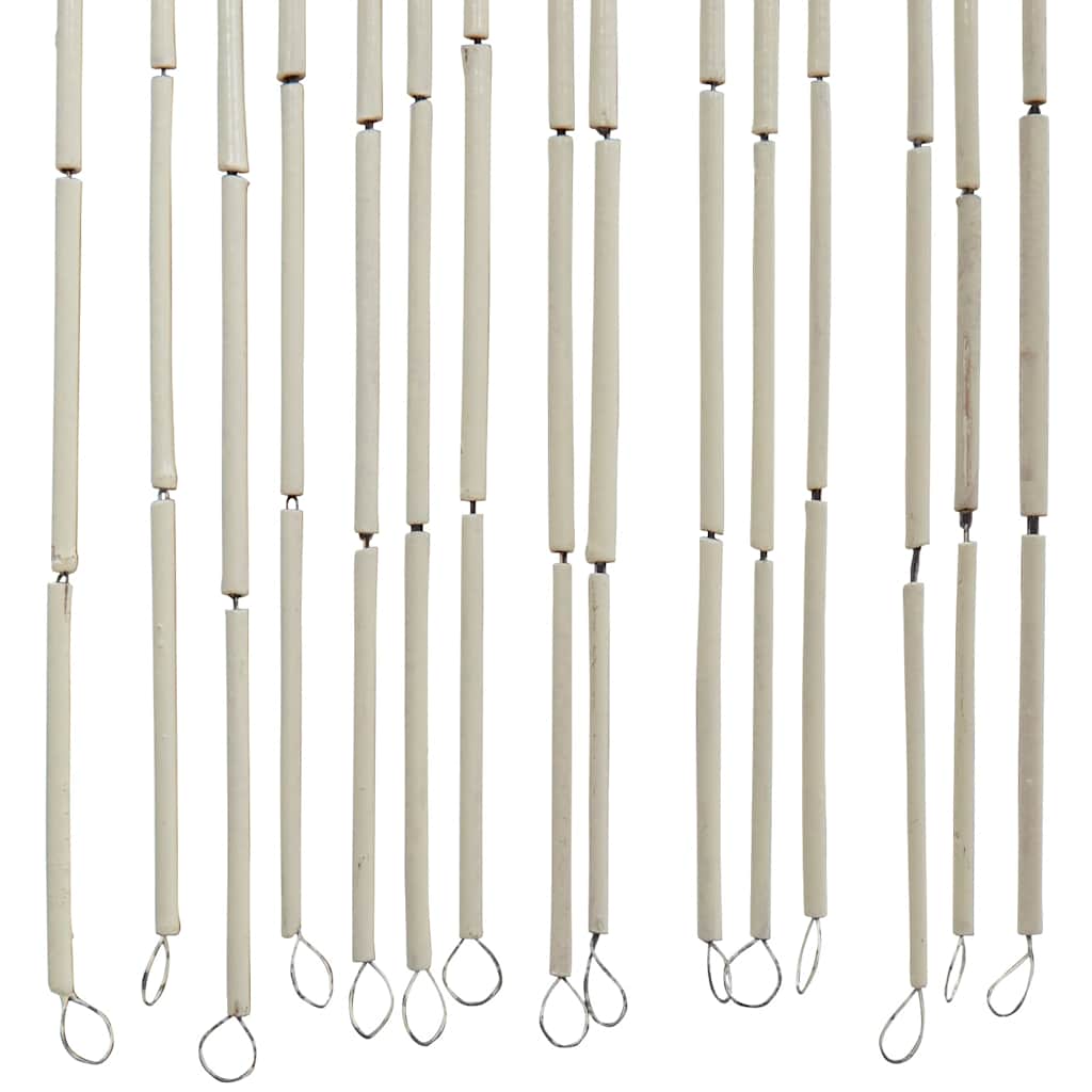 VidaXL Rideau anti-insectes imprimé bambou 100x200 cm