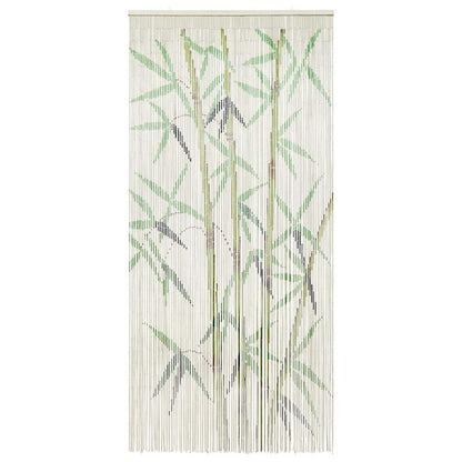 VidaXL Rideau anti-insectes imprimé 100x220 cm bambou
