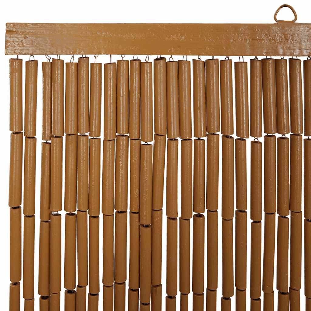 VidaXL Rideau anti-insectes imprimé palmier 100x220 cm bambou