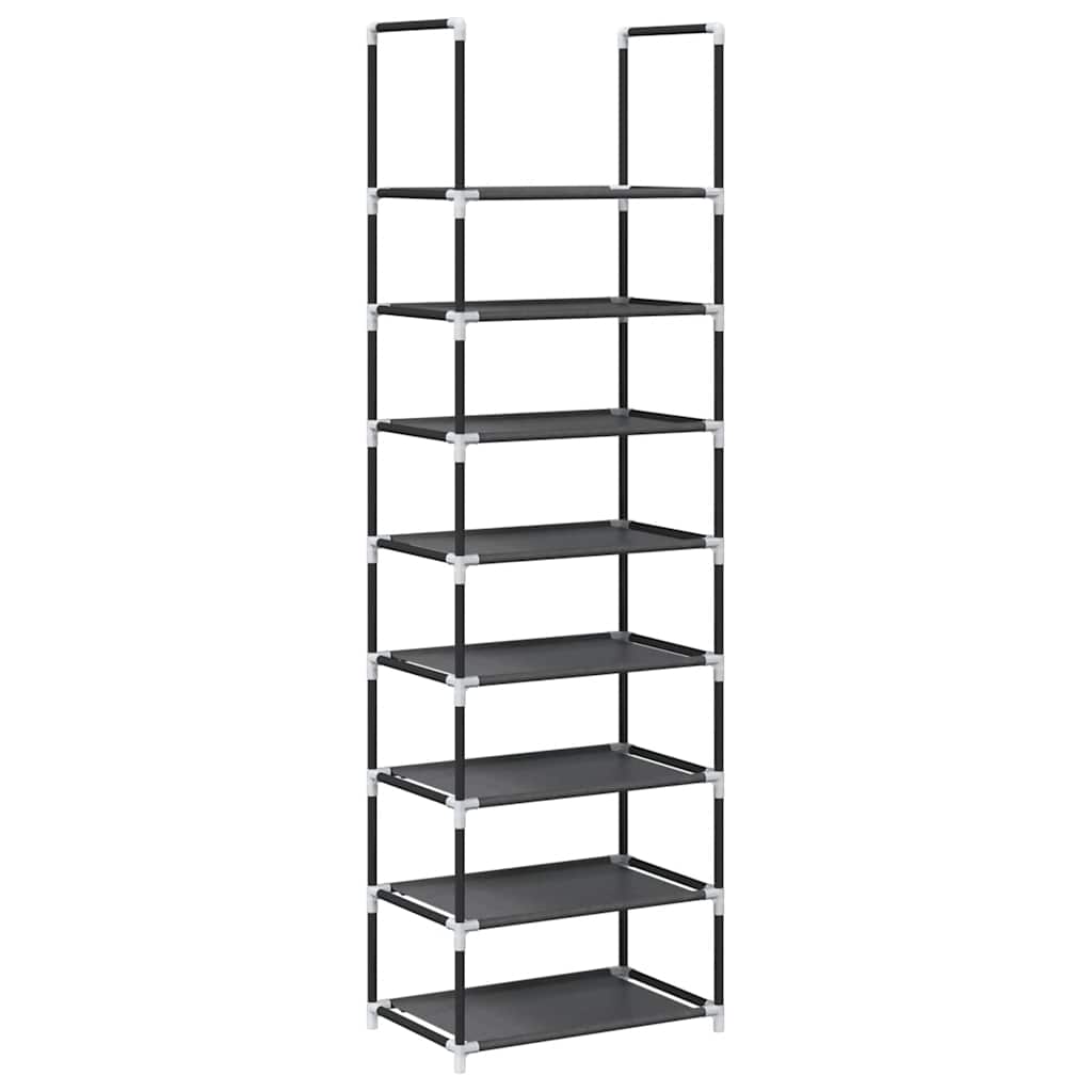 vidaXL Étagère à chaussures 8 niveaux 44x28x145 cm tissu non-tissé