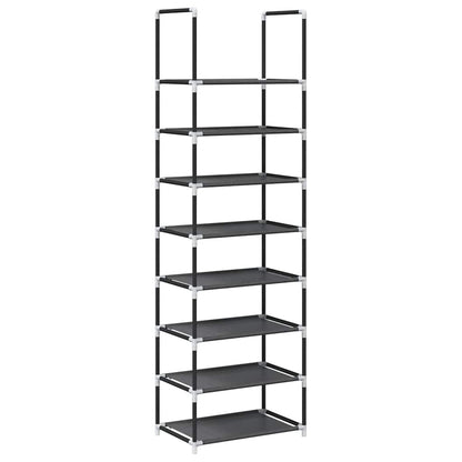 vidaXL Étagère à chaussures 8 niveaux 44x28x145 cm tissu non-tissé