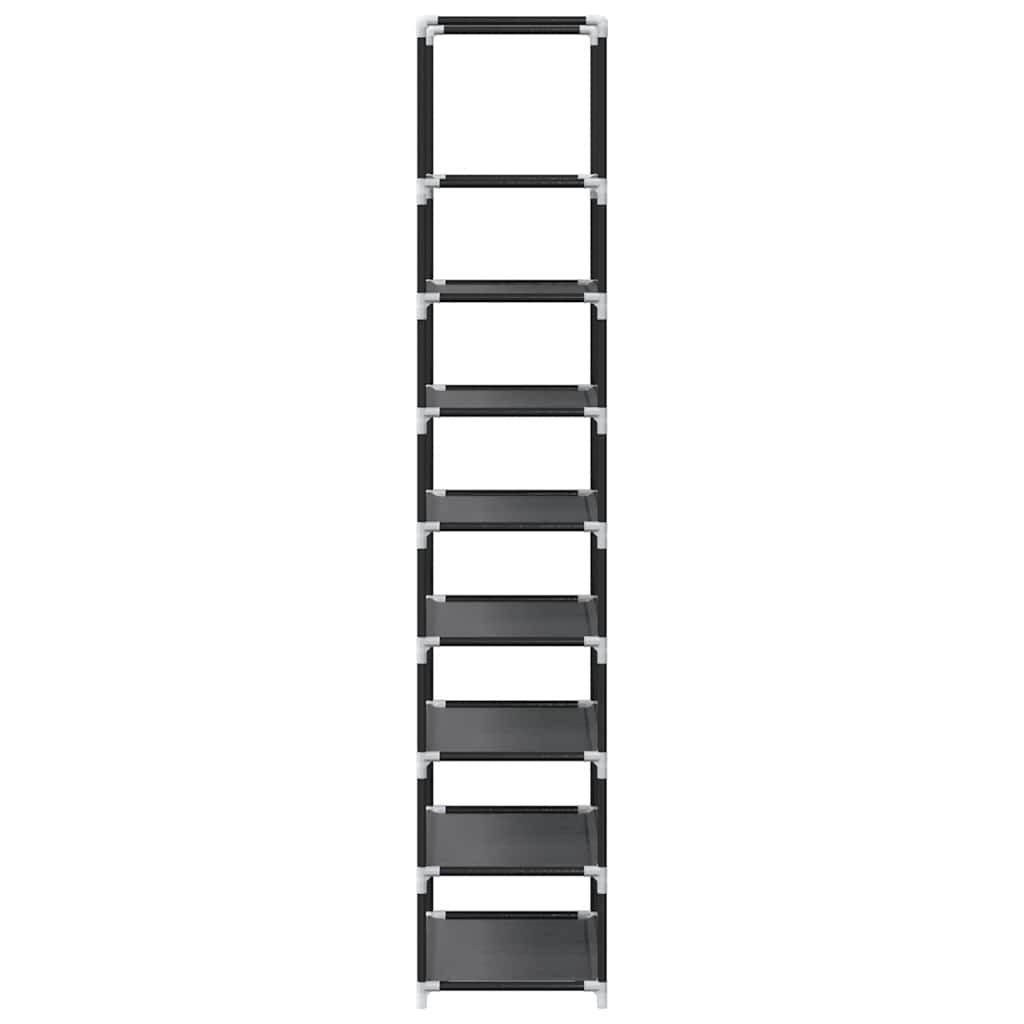 vidaXL Étagère à chaussures 8 niveaux 44x28x145 cm tissu non-tissé
