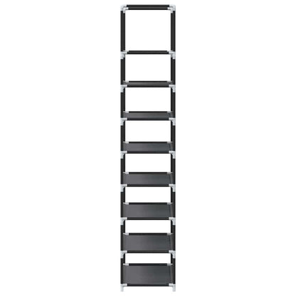 vidaXL Étagère à chaussures 8 niveaux 44x28x145 cm tissu non-tissé