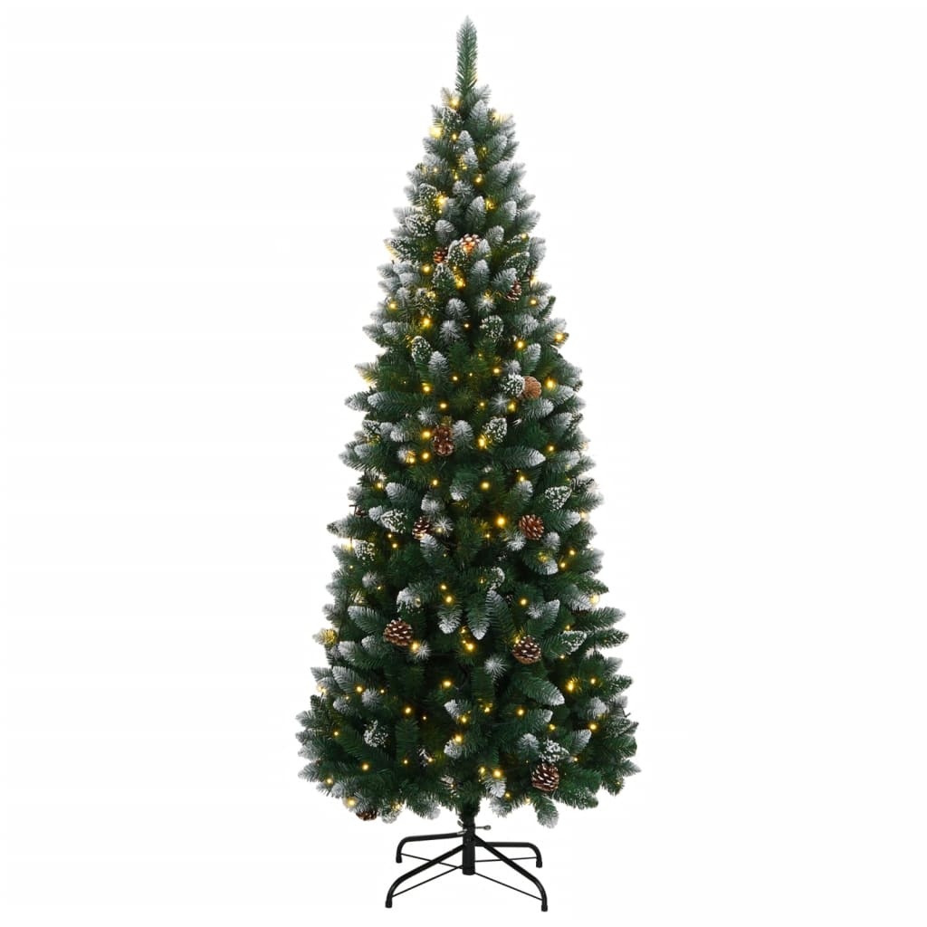 vidaXL Sapin de Noël artificiel 300 LED 240 cm