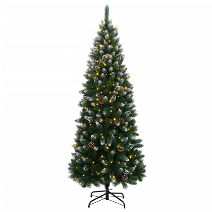 vidaXL Sapin de Noël artificiel 300 LED 240 cm