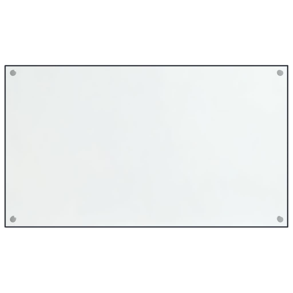 vidaXL Dosserets de cuisine 2 pcs transparent 70x50 cm verre trempé
