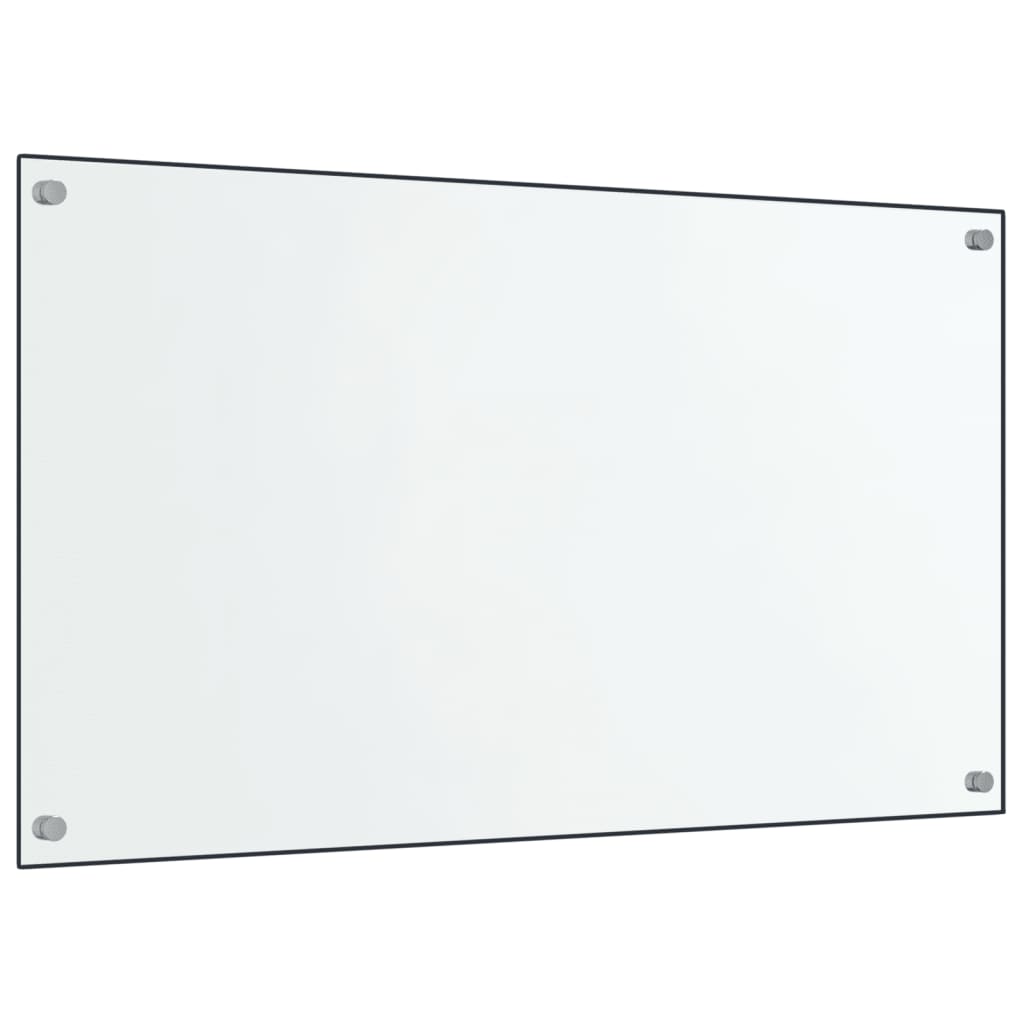 vidaXL Dosserets de cuisine 2 pcs transparent 70x50 cm verre trempé