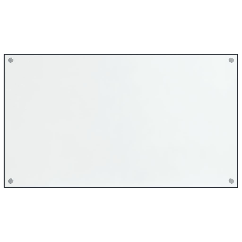 vidaXL Dosserets de cuisine 2 pcs transparent 70x60 cm verre trempé