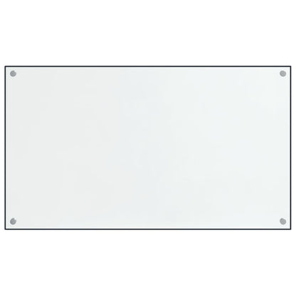 vidaXL Dosserets de cuisine 2 pcs transparent 70x60 cm verre trempé