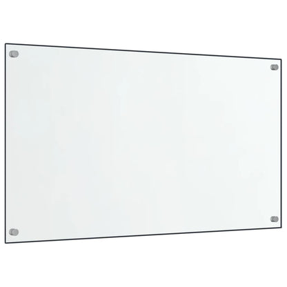 vidaXL Dosserets de cuisine 2 pcs transparent 70x60 cm verre trempé