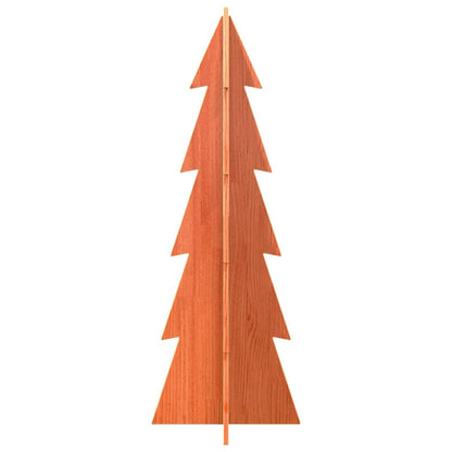 vidaXL Arbre de Noël en bois pour décoration 112 cm bois de pin massif