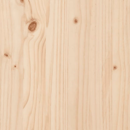 vidaXL Arbre de Noël en bois pour décoration 69,5cm bois massif de pin