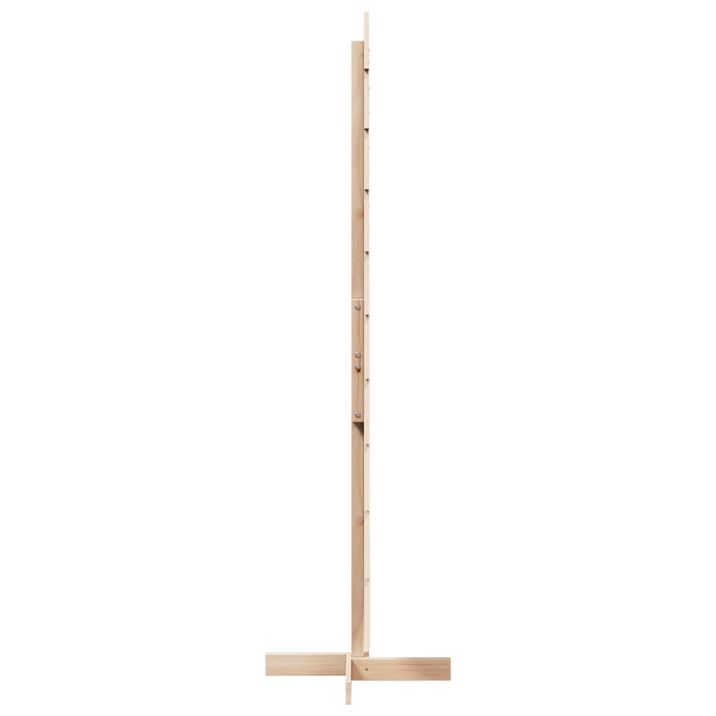 vidaXL Arbre de Noël en bois pour décoration 180 cm bois massif de pin