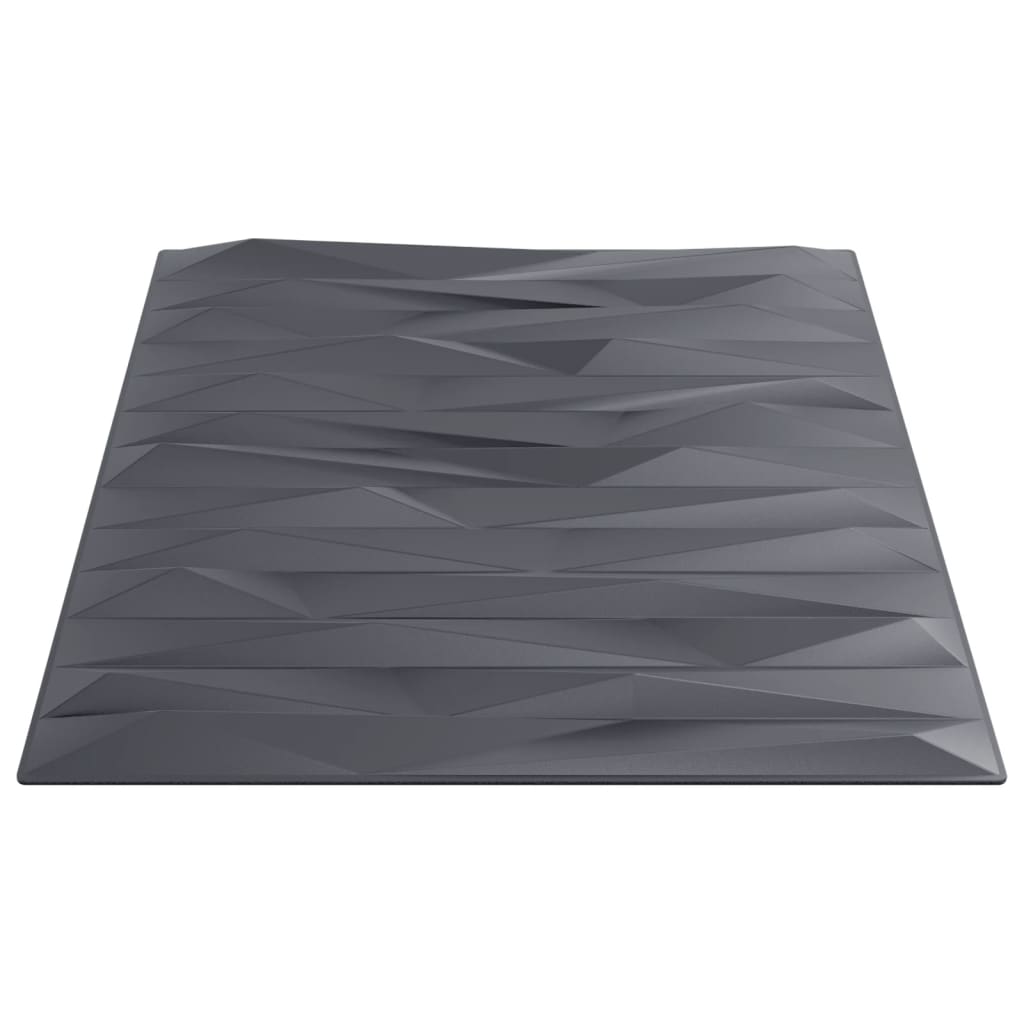 vidaXL Panneaux muraux 12 pcs gris 50x50 cm XPS 3 m² pierre